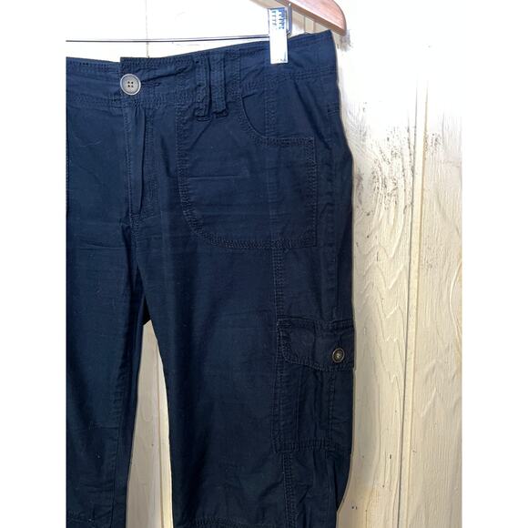 Vintage Y2K Cargo Pants Womans Small Utility Jogger Grunge Skater Emo Goth Miner - Picture 3 of 10